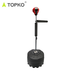 TOPKO Sac de frappe et <span class=keywords><strong>barre</strong></span> de rotation autoportant, équipement de boxe <span class=keywords><strong>avec</strong></span> cible de réaction, sac de frappe de boxe rempli d'eau - Product Image 6