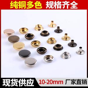 <b>Snap</b> Button Brass Plated Round Metal <b>Fasteners</b> For Clothing Accessories 145459 Lead Free - Product Image 5