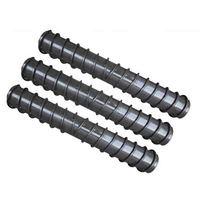 Rouleaux porte-charge en acier au carbone de 89x240 mm pour convoyeur à bande, capacité de charge de 100 kg, résistants au feu, ISO9001