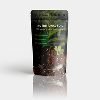 Sachet refermable personnalisable de 1 g, 8 oz, biodégradable, mat, debout, 28 g, 7 g, 8 oz, toucher doux, anti-odeur, 3,5 g, 4 x 6 pouces, sac en mylar