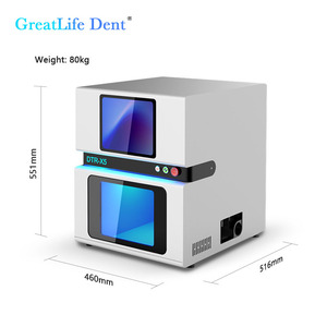GreatLife Dent Machine de fraisage CNC 5 axes CAD/CAM à usinage à sec pour blocs de zircone et de métal, pour la restauration dentaire - Product Image 2