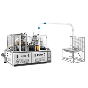 Copo de alta velocidade que faz copo de papel da máquina formando com alça