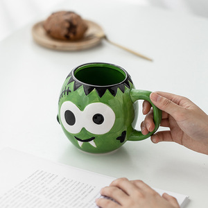 Taza de Café 3D con Diseño de Dibujos Animados, Linda Taza con Asa, Ecológica, Apta para Microondas, para Uso Diario en el Hogar, Regalo de <span class=keywords><strong>Halloween</strong></span> para Damas y Niños - Product Image 3