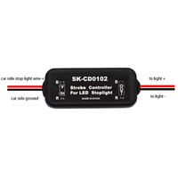 Module de commande de clignotant rapide bidirectionnel GS-100A TYPE-C PD 18W, lampe de frein LED pour voiture CD0102 12V/24V