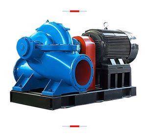 Double Stage <b>End</b> Suction Pump Double Suction Horizontal Split Case Water Pump - Product Image 1