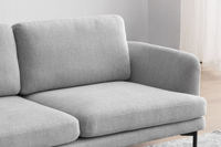 Funda de tela para sofá de 3 plazas, sillón Seccional de ocio, cómoda