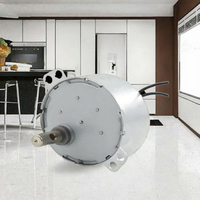 Moteur synchrone à aimant permanent monophasé DC/AC pour boîte lumineuse rotative, incubateur, ventilateur oscillant en métal