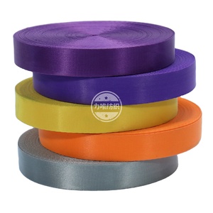 Factory Custom 10mm 13mm 20mm Various Sizes Colors Imitation <strong>Nylon</strong> <strong>Webbings</strong> Stocked Belts Straps - Product Image 1