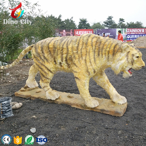 Equipo para parque de animales, modelo de tigre animatrónico de tamaño real - Product Image 2