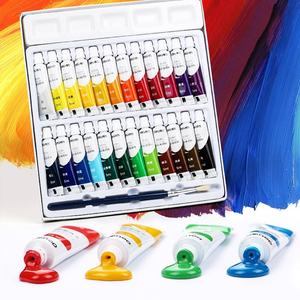 Pittura acrilica di qualità professionale <span class=keywords><strong>per</strong></span> artisti 24 colori Set pittura su tela <span class=keywords><strong>per</strong></span> <span class=keywords><strong>principianti</strong></span> - Product Image 1