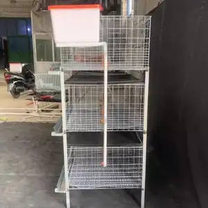 hot dip galvanized used broiler chicken cages for sale