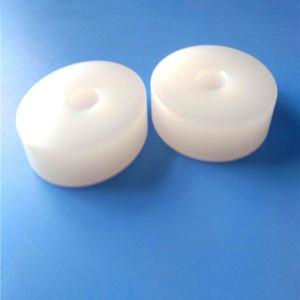 Nylon <b>Wheels</b> 40x10x10mm Bore 20mm Single Groove <b>Plastic</b> Pulley Parts White Hebei Made - Product Image 2