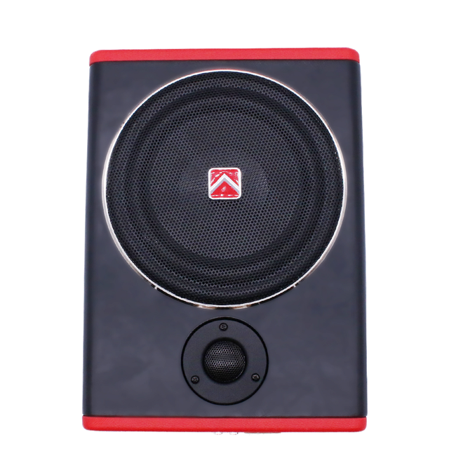 600W 10 Inch Slim Under Seat Auto Subwoofer High Power Active Car Audio Subwoofer