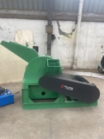 Broyeur de bois haute productivité pour la production de sciure, déchiqueteuse de branches et de bûches 220V/380V, capacité 1,5T pour la production de granulés de biomasse