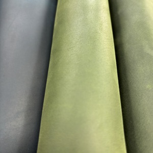 クレイジーホースレザー スプリットタンニング ヴィンテージ加工 本革 牛革 1.8-2.0mm 耐水性 シューズ バッグ ハンドバッグ 家具張り地用 - Product Image 3