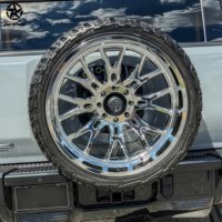 Jantes de camion forgées sur mesure DW, polies, à profil profond, 18, 19, 20, 22 pouces, 8x165.1, 8x170 pour GMC Hummer EV, multi-rayons