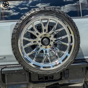 Rines Personalizados Forjados y Pulidos DW Deep Dish de 18, 19, 20 y 22 Pulgadas, 8x165.1, 8x170 para GMC Hummer EV, Diseño Multirradio - Product Image 5
