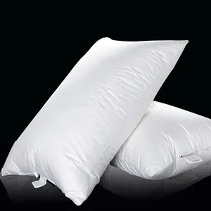 Подушка для кровати размера «King-Queen Size», оптовая продажа, пуховая подушка, подушка из чистого хлопка