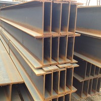 Precio de Viga de Acero Tipo H de Tamaño Estándar 100mm 20mm S235 Jr A36 S275 Jr SS400 Acero Dulce HEA HEB IPE 150x150 Precio de Viga H