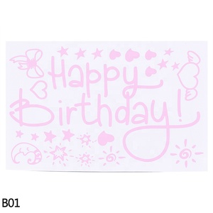 Autocollants ballons d'<span class=keywords><strong>anniversaire</strong></span> pour enfants et adultes, étiquette Scrapbooking, décorations de fête d'<span class=keywords><strong>anniversaire</strong></span>, accessoires, pièces - Product Image 2
