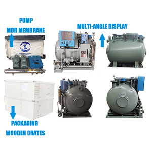 Sistema de Tratamiento de Aguas Residuales para Barcos Horizontales de 25 Personas, Planta de Tratamiento Combinada de Aguas Negras y Grises - Product Image 1