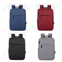 Sac à dos en polyester portable mallette universelle pour ordinateur portable Dell Huawei de 13.3 à 15.6 pouces sac d'ordinateur en déplacement de 15.6 pouces