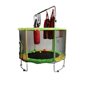 Trampoline pour enfants Jingyi de 2 à 14 ans, trampoline d'intérieur pour enfants, trampoline pour bébé avec filet de protection, mini trampoline d'extérieur pour enfants - Product Image 2