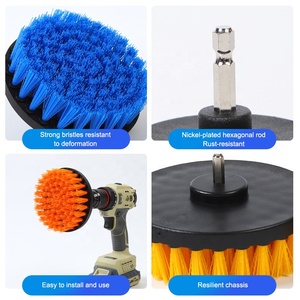 <span class=keywords><strong>Cepillo</strong></span> Eléctrico para <span class=keywords><strong>Taladro</strong></span>, Potente <span class=keywords><strong>Cepillo</strong></span> de Limpieza de Superficies, Accesorios para Limpiar Alfombras, Tapicería de Cuero, Llantas de Automóviles - Product Image 3