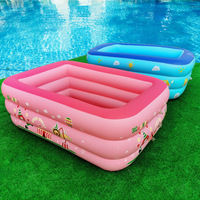 Vente en gros de nouvelles piscines en PVC pour enfants et bébés piscines gonflables carrées piscine extérieure