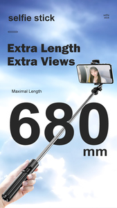 Flessibile S03 Selfie Stick 3 in 1 <span class=keywords><strong>Mini</strong></span> treppiede monopiede portatile estensibile con supporto per Selfie remoto per telefoni cellulari - Product Image 2