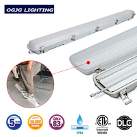 Luminaire linéaire LED étanche IP66 super lumineux, homologué ETL SAA CE CB, pour fixation en hangar, avec variateur Dali et garantie de 5 ans