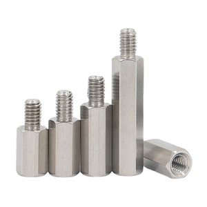 LeGood M4 * 6 + 6mm Separador hexagonal 304 Tornillos de acero inoxidable Sistema de medición métrica - Product Image 3