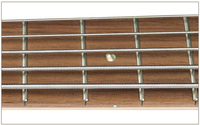 Vente en gros de guitare basse électrique 6 cordes mise à niveau de haute qualité micro actif de manche de guitare indépendant avec placage de fruits d'arbre de panneau