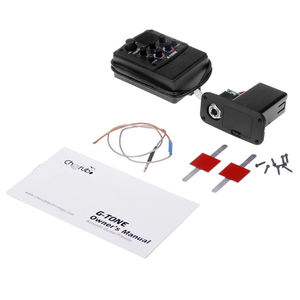 เครื่องรับสัญญาณ LCD ใหม่ พร้อมเอฟเฟกต์ Reverb/Delay/Chorus/Wide+แบตเตอรี่  GT-6 ปรีแอมป์กีตาร์โปร่ง พร้อมปิ๊กอัพ Piezo  ปรับเสียงแบบ 3-Band EQ - Product Image 4