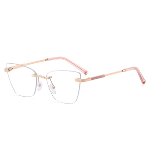 MS 81515, <span class=keywords><strong>gafas</strong></span> <span class=keywords><strong>redondas</strong></span> <span class=keywords><strong>de</strong></span> moda para <span class=keywords><strong>mujer</strong></span>, <span class=keywords><strong>gafas</strong></span> <span class=keywords><strong>de</strong></span> lectura ópticas antiluz azul con acetato <span class=keywords><strong>de</strong></span> Metal sin marco - Product Image 5