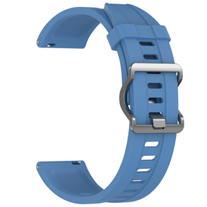 Correa de Reloj Upro de Alta Gama, Correa de Silicona Deportiva de 22 mm, Color Azul, con Sistema de Ajuste Rápido, para Relojes Xiao Mi Watch S4 - Product Image 3