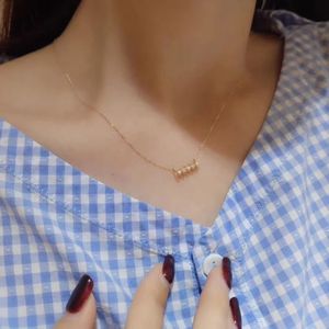 เครื่องประดับเพชรแท้ 0.20 กะรัต จากซินฟลาย แฟชั่น จี้ทองคำแท้ 18K สร้อยคอแบบเรียบหรูสำหรับผู้หญิง - Product Image 5