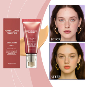 Corrector BB Cream Iluminador, Hidratante, Control de Grasa, Maquillaje de Larga Duración, Cobertura Total, Base de Maquillaje Facial Natural y Suave - Product Image 2