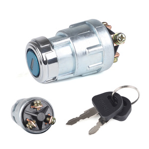 Interruptor de encendido universal YC102852 de metal con dos llaves para automóviles, camiones, vehículos agrícolas, montacargas, equipos de construcción - Product Image 2