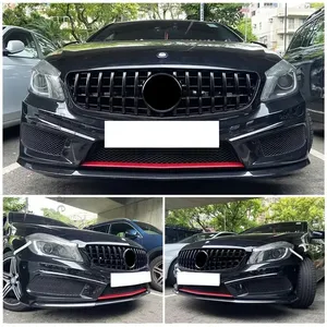 Grilles de course 2013 2014 2015 pour Mercedes Benz Classe A GTR W176 A180 A200 A250 A45, accessoires de calandre avant - Product Image 2