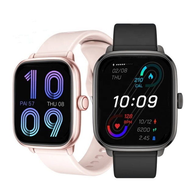 Maxop Original Men's WearFit Pro Android Sport Smartwatch 4G GPS IP68 Waterproof Square IPS Big Screen Touchscreen Fitness
