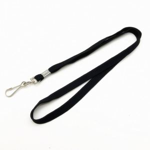 Cordón de Nylon de 1x45cm con Clip Giratorio Metálico para Tarjetas de Identificación, Color Azul Rey - Product Image 3