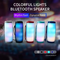 Enceinte Portable Sans Fil Active Extérieure Super Bass Étanche avec Lumières LED Colorées – Vente en Gros Altavoz