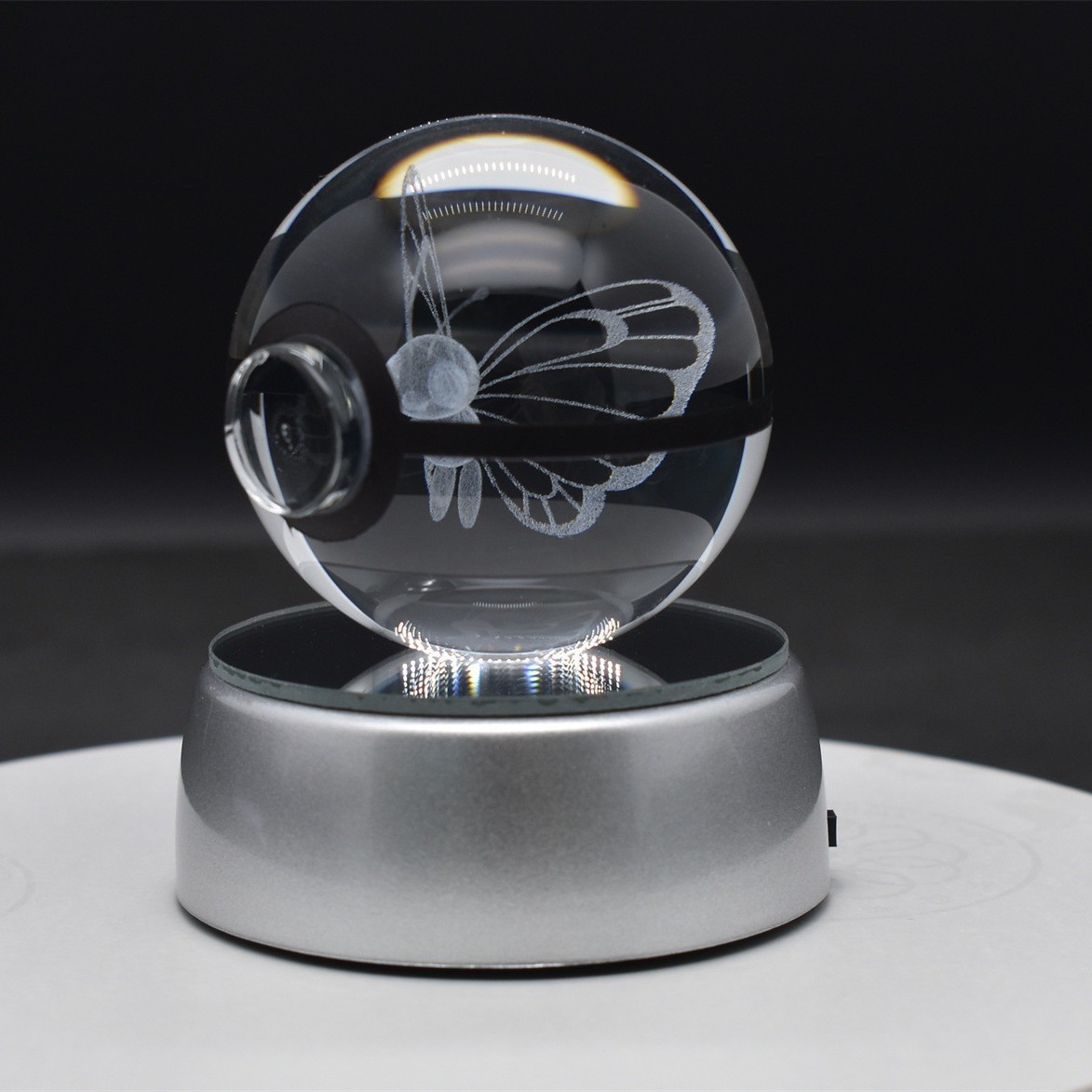 Ba da butterfly colorful lamp base