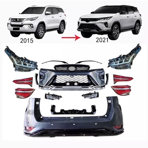 Kits de Carroceria para Fortuner 2015-2020 Converter para Legender 2021 Parachoques Grade Faróis e Lanternas Traseiras Kit de Atualização para Fortuner - Product Image 1
