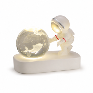 Bola de Cristal <span class=keywords><strong>3D</strong></span> Premium al por Mayor, <span class=keywords><strong>Globo</strong></span> <span class=keywords><strong>Terráqueo</strong></span> Artístico OEM con Grabado Láser, Lámpara Nocturna LED para Dormitorio, Escritorio, Decoración Moderna para Regalo - Product Image 2