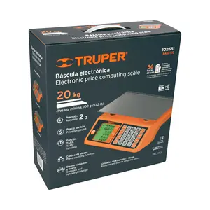 เครื่องชั่งอิเล็กทรอนิกส์อเนกประสงค์ รุ่น BOX 1 ขนาด 20 กก. ยี่ห้อ TRUPER - Product Image 3