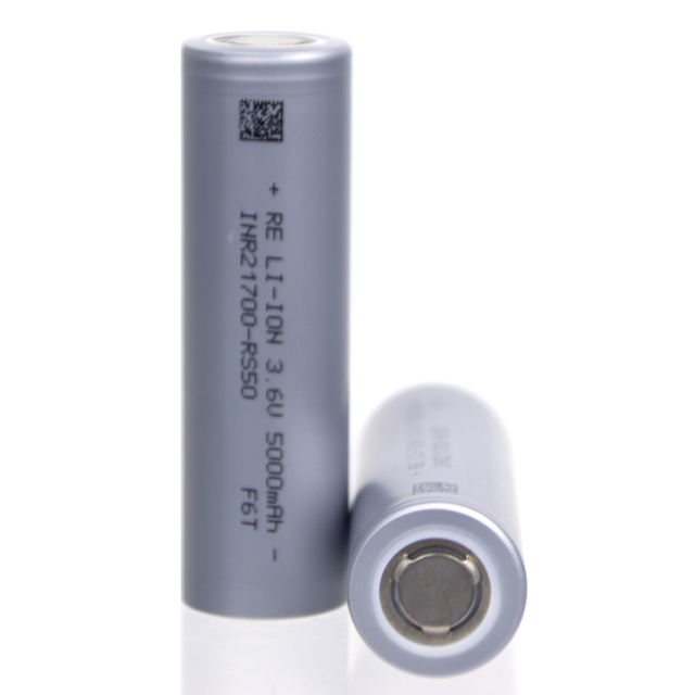 Original Relance RS50 3.7V 5000mAh INR21700 60A 12C High Discharge Low IR 21700 Li Ion Rechargeable Battery
