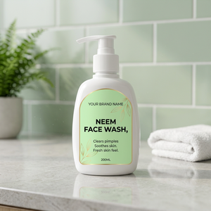 Limpiador Facial de Neem – Fórmula de Limpieza Profunda Antiacné con Control de Grasa y Acción Purificante para el Cuidado Diario de la Piel - Product Image 3