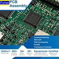 Électronique d'automatisation domestique, PCB SMT DIP, carte de contrôle IoT, test ICT, carte de circuit imprimé, fabrication et assemblage de PCBA
